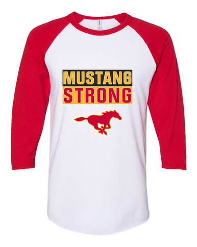 Abraham Lincoln Mustangs Strong #1 Men's Baseball T-Shirt
