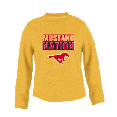 Abraham Lincoln Mustangs Nation #1 Women's Sweatshirt