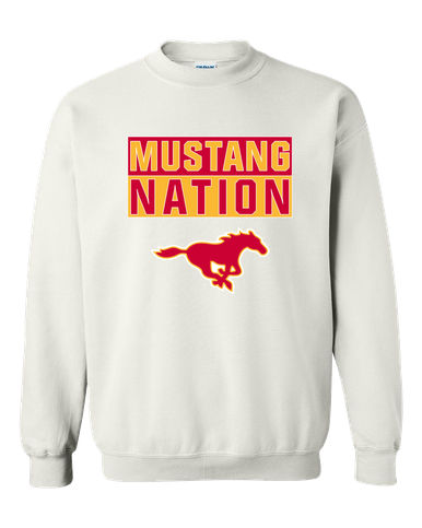 Abraham Lincoln Mustangs Nation #1 Men's Sweatshirt