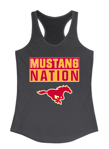 Abraham Lincoln Mustangs Nation #1 Women's Tank Top