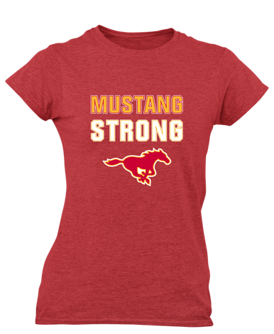 Abraham Lincoln Mustangs Strong #2 Women's Premium SS T-Shirt
