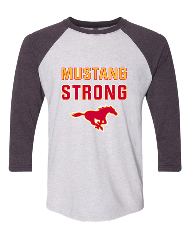 Abraham Lincoln Mustangs Strong #2 Men's Baseball T-Shirt