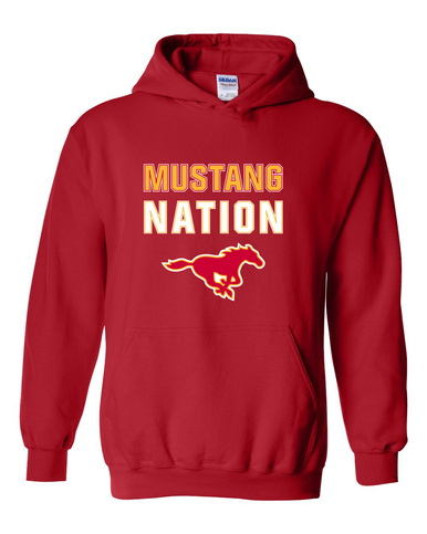 Abraham Lincoln Mustangs Nation #2 Men's Hoodie
