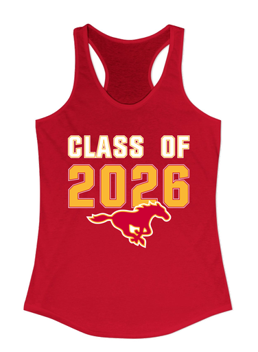 Abraham Lincoln Mustangs Class of 2026 Women's Tank Top