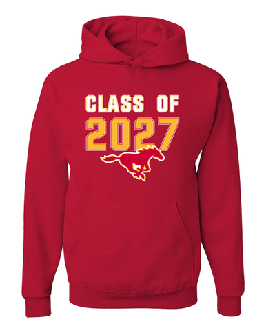 Abraham Lincoln Mustangs Class of 2027 Men's Premium Hoodie