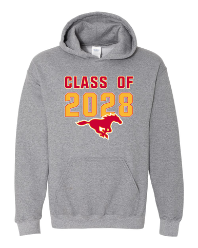 Abraham Lincoln Mustangs Class of 2028 Men's Hoodie