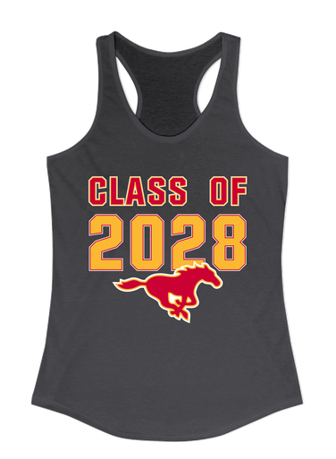 Abraham Lincoln Mustangs Class of 2028 Women's Tank Top