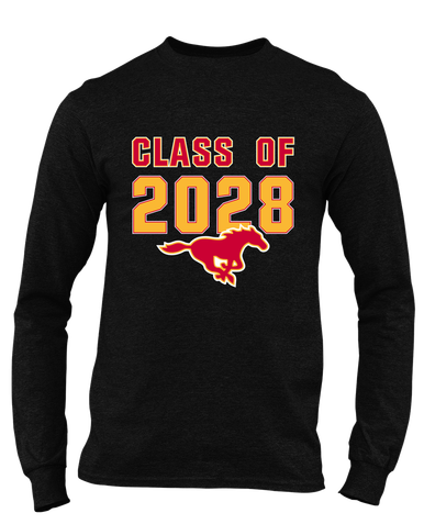 Abraham Lincoln Mustangs Class of 2028 Men's Premium LS T-Shirt