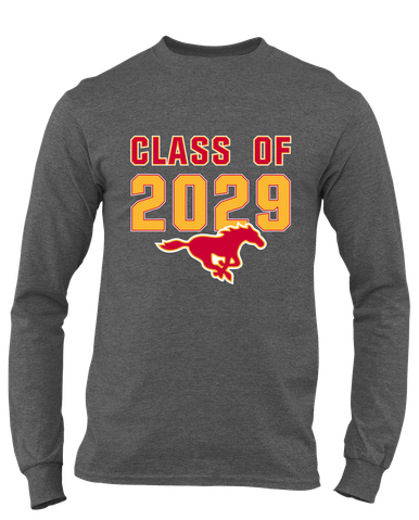 Abraham Lincoln Mustangs Class of 2029 Men's Premium LS T-Shirt
