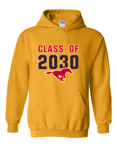 Abraham Lincoln Mustangs Class of 2030 Men's Hoodie