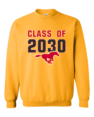 Abraham Lincoln Mustangs Class of 2030 Men's Sweatshirt