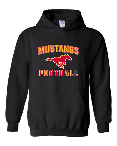 Abraham Lincoln Mustangs Football #1 Men's Hoodie