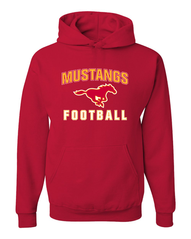 Abraham Lincoln Mustangs Football #1 Men's Premium Hoodie
