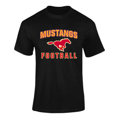 Abraham Lincoln Mustangs Football #1 Men's SS T-Shirt