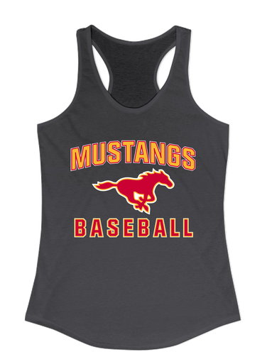 Abraham Lincoln Mustangs Baseball #1 Women's Tank Top