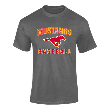Abraham Lincoln Mustangs Baseball #1 Men's SS T-Shirt