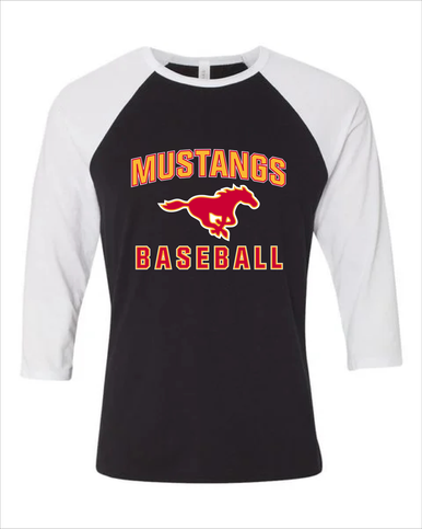 Abraham Lincoln Mustangs Baseball #1 Men's Baseball T-Shirt