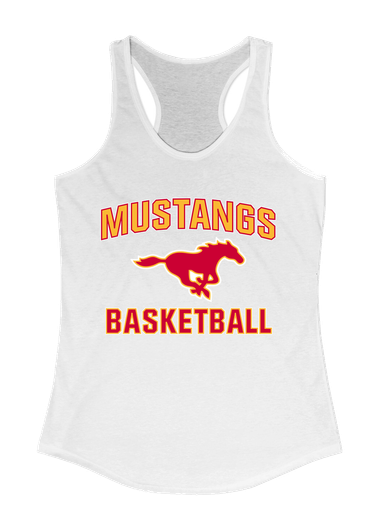Abraham Lincoln Mustangs Basketball #1 Women's Tank Top