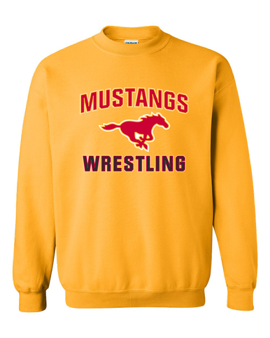 Abraham Lincoln Mustangs Wrestling Men's Sweatshirt