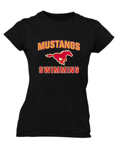 Abraham Lincoln Mustangs Swimming Women's SS T-Shirt