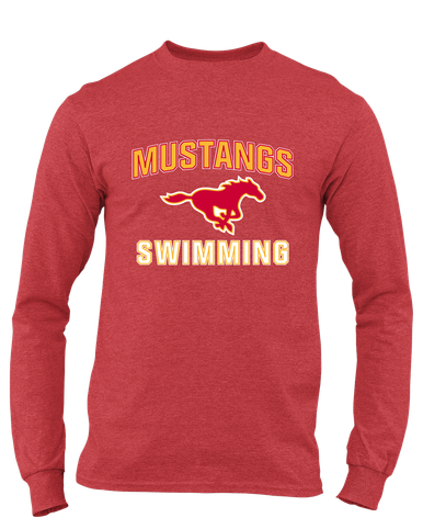 Abraham Lincoln Mustangs Swimming Men's Premium LS T-Shirt