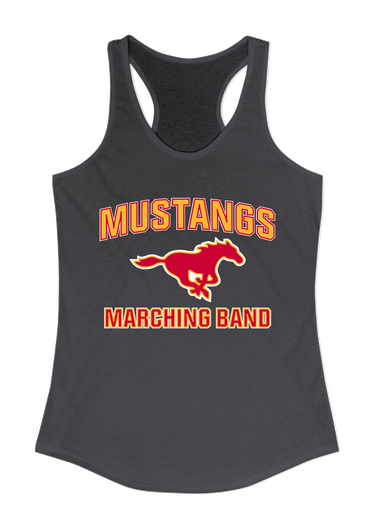 Abraham Lincoln Mustangs Marching Band Women's Tank Top