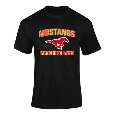 Abraham Lincoln Mustangs Marching Band Men's SS T-Shirt