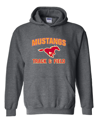 Abraham Lincoln Mustangs Track & Field Men's Hoodie