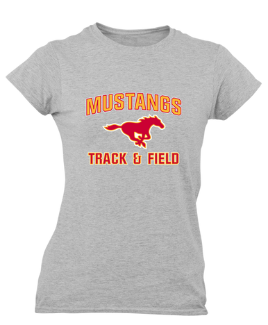 Abraham Lincoln Mustangs Track & Field Women's Premium SS T-Shirt