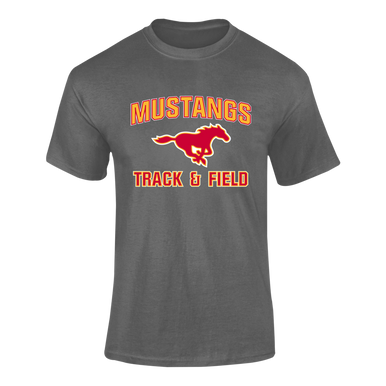 Abraham Lincoln Mustangs Track & Field Men's SS T-Shirt