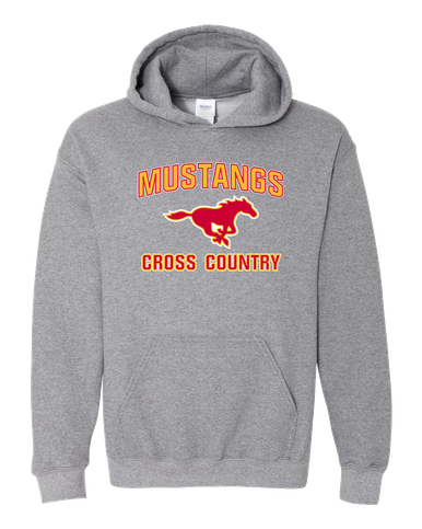 Abraham Lincoln Mustangs Cross Country Men's Hoodie