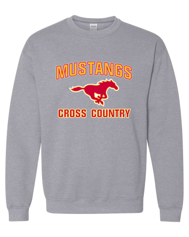 Abraham Lincoln Mustangs Cross Country Men's Sweatshirt