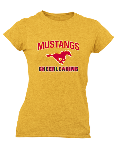 Abraham Lincoln Mustangs Cheerleading Women's SS T-Shirt