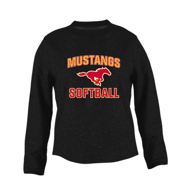 Abraham Lincoln Mustangs Softball #1 Women's Sweatshirt