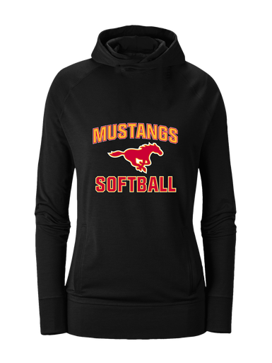 Abraham Lincoln Mustangs Softball #1 Women's Hoodie