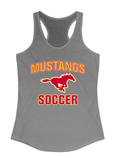 Abraham Lincoln Mustangs Soccer #1 Women's Tank Top