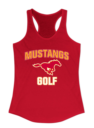 Abraham Lincoln Mustangs Golf Women's Tank Top