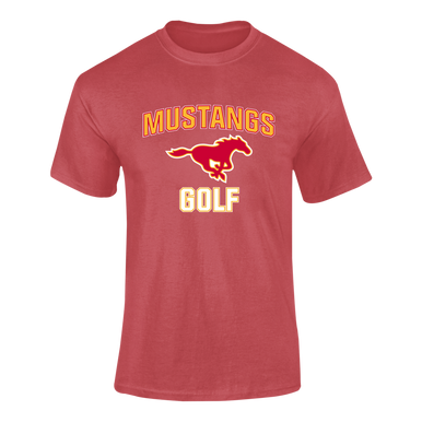 Abraham Lincoln Mustangs Golf Men's SS T-Shirt