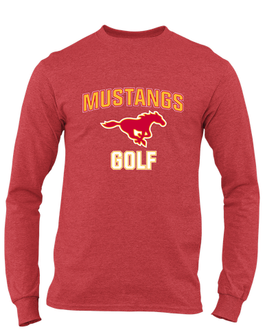 Abraham Lincoln Mustangs Golf Men's LS T-Shirt