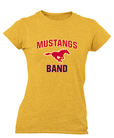 Abraham Lincoln Mustangs Band # 1 Women's SS T-Shirt
