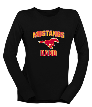 Abraham Lincoln Mustangs Band # 1 Women's Premium LS T-Shirt