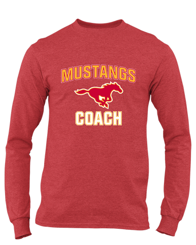 Abraham Lincoln Mustangs Coach Men's Premium LS T-Shirt