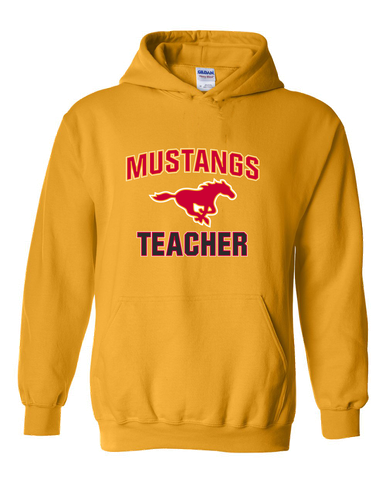 Abraham Lincoln Mustangs Teacher Men's Hoodie