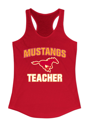 Abraham Lincoln Mustangs Teacher Women's Tank Top
