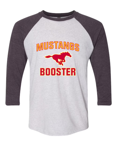 Abraham Lincoln Mustangs Booster Men's Baseball T-Shirt
