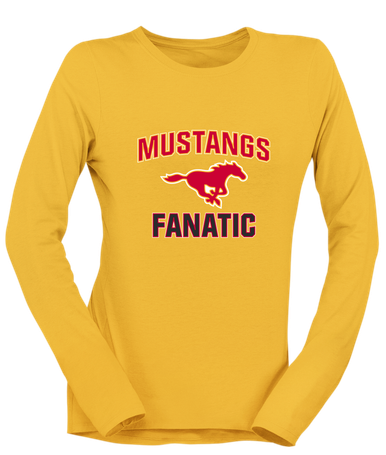 Abraham Lincoln Mustangs Fanatic Women's LS T-Shirt