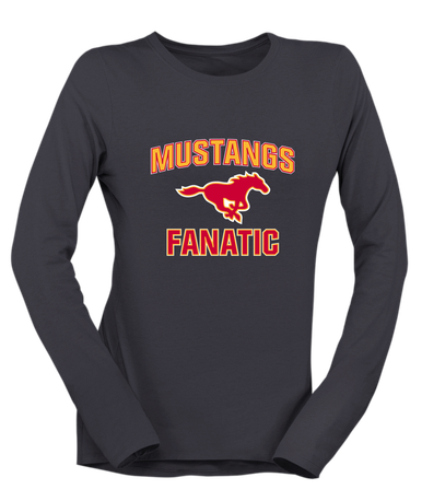 Abraham Lincoln Mustangs Fanatic Women's Premium LS T-Shirt