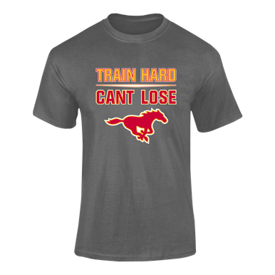 Abraham Lincoln Mustangs Train Hard, Can't Lose Men's Premium SS T-Shirt