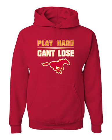 Abraham Lincoln Mustangs Play Hard, Can't Lose Men's Premium Hoodie
