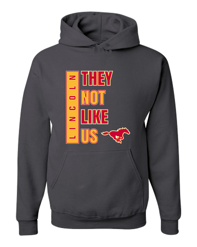 Abraham Lincoln Mustangs They Not Like Us #1 Men's Premium Hoodie